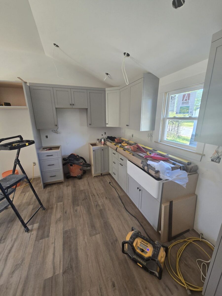 New kitchen going in