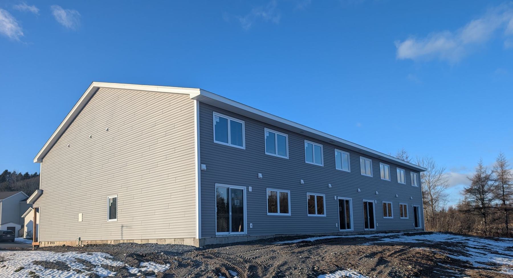 Completed 4-unit residential building on Downsview