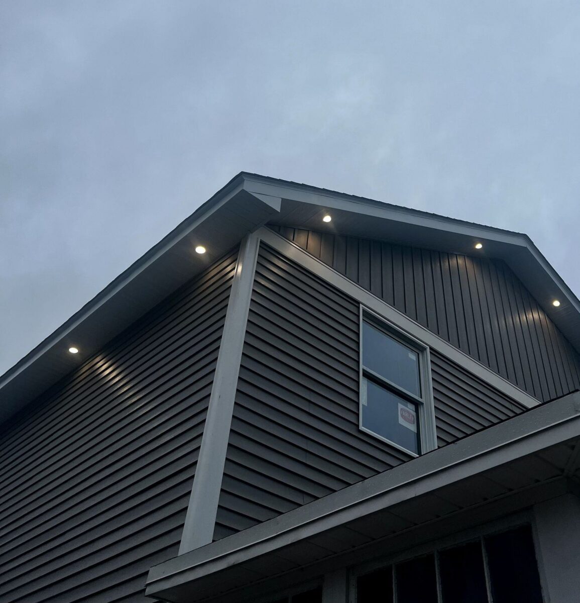 New siding and soffit lighting