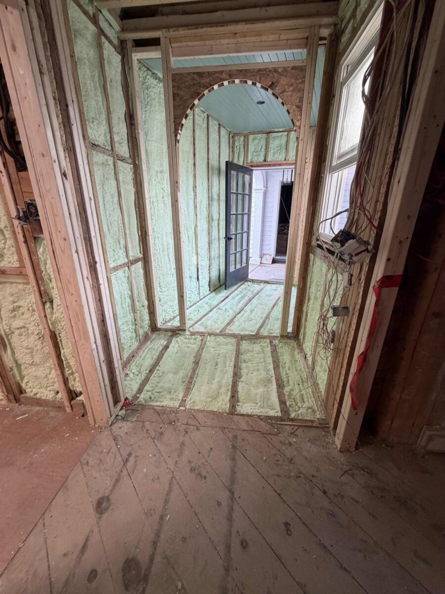 Framing the new layout